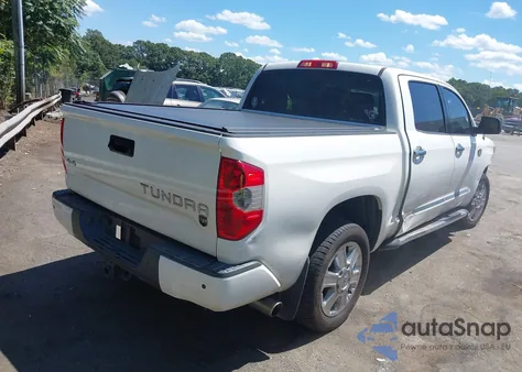 2014 Toyota Tundra Crewmax Platinum from USA, damaged, VIN 5TFAW5F13EX360930